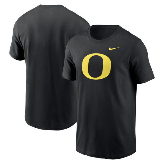 Men's Nike Black Oregon Ducks Primetime Evergreen Logo T-Shirt