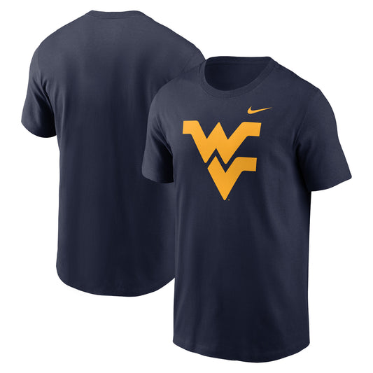 Men's Nike Navy West Virginia Mountaineers Primetime Evergreen Logo T-Shirt