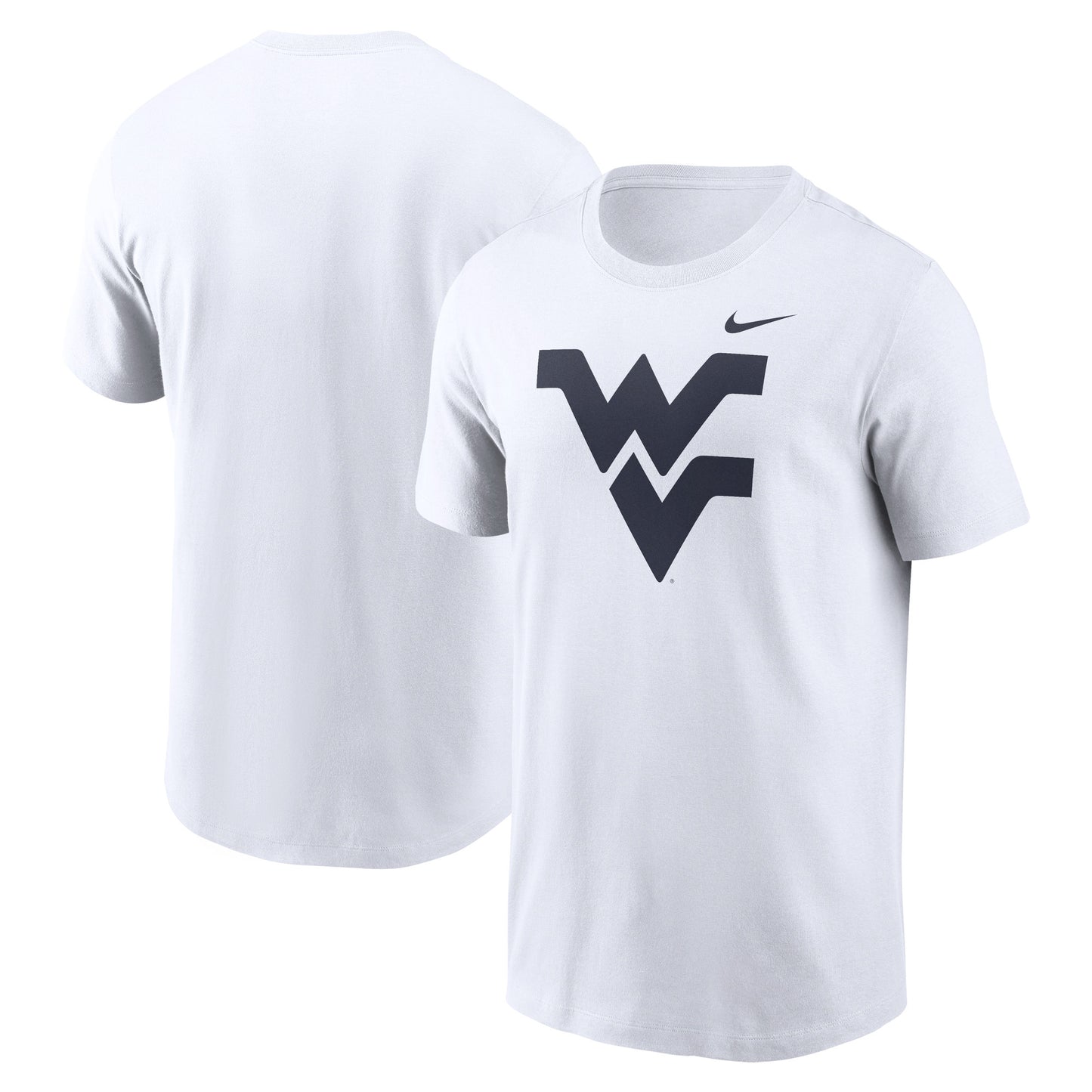 Men's Nike White West Virginia Mountaineers Primetime Evergreen Logo T-Shirt