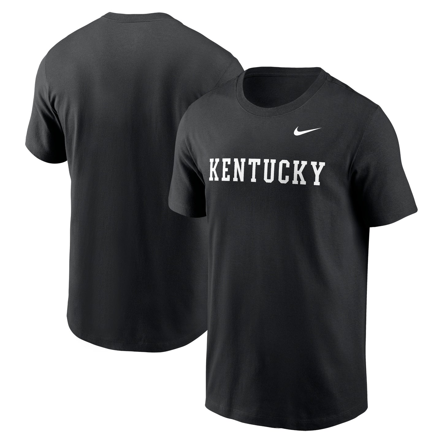 Men's Nike Black Kentucky Wildcats Primetime Evergreen Wordmark T-Shirt