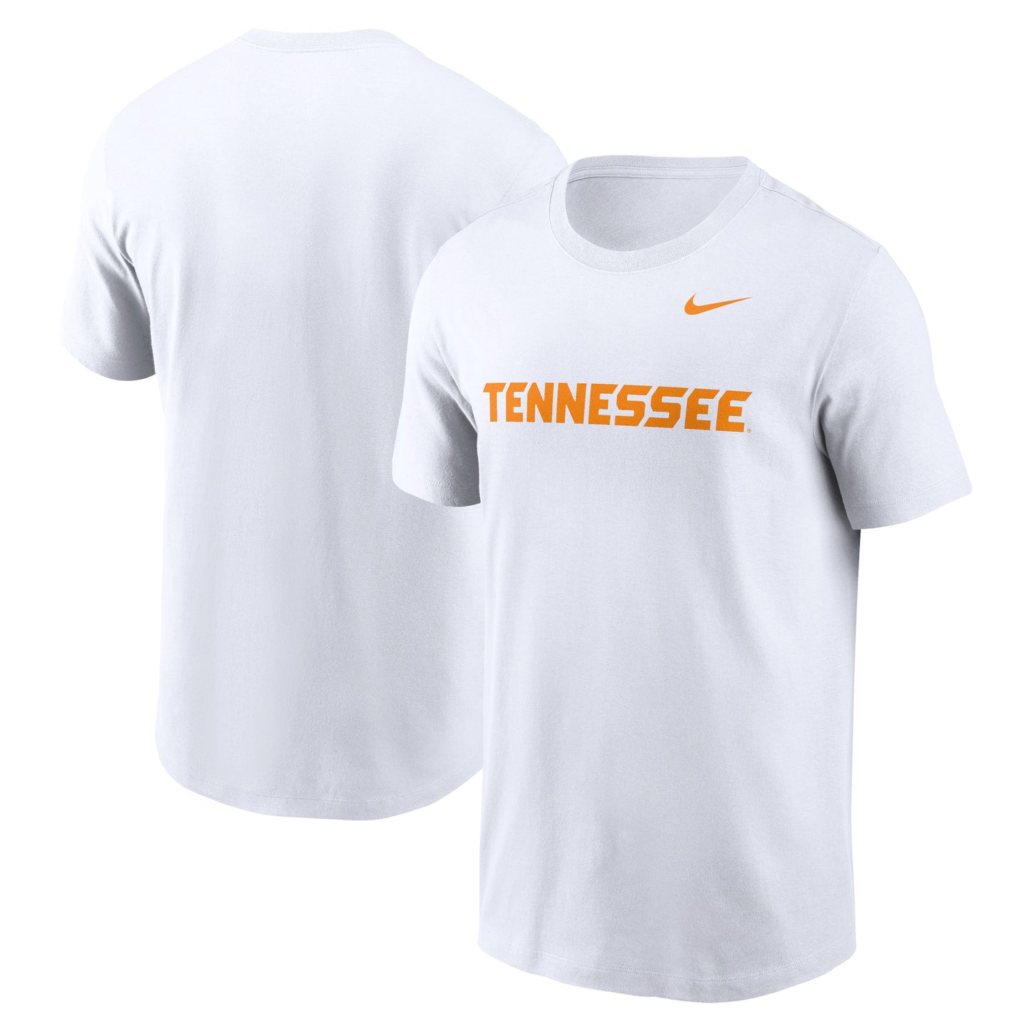 Men's Nike White Tennessee Volunteers Primetime Evergreen Wordmark T-Shirt