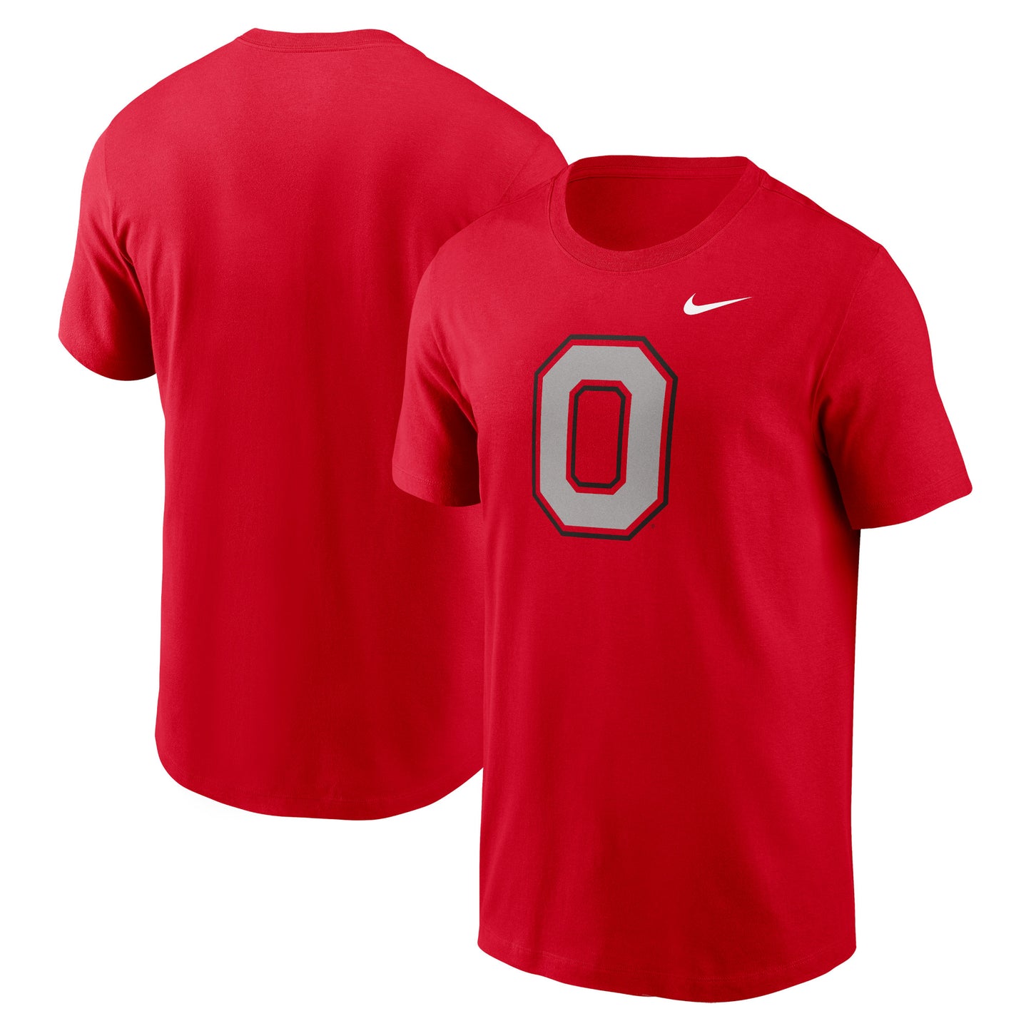 Men's Nike Scarlet Ohio State Buckeyes Primetime Evergreen Alternate Logo T-Shirt