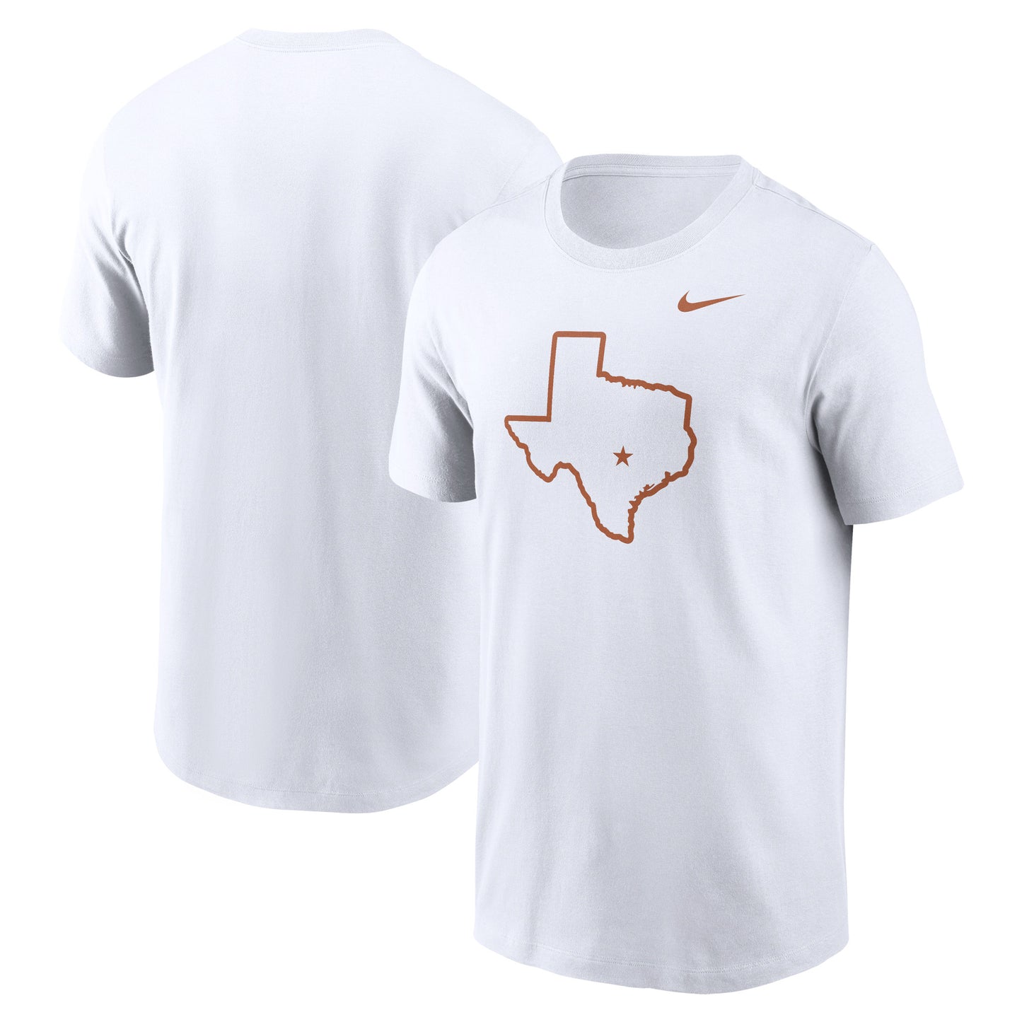 Men's Nike White Texas Longhorns Primetime Evergreen Alternate Logo T-Shirt