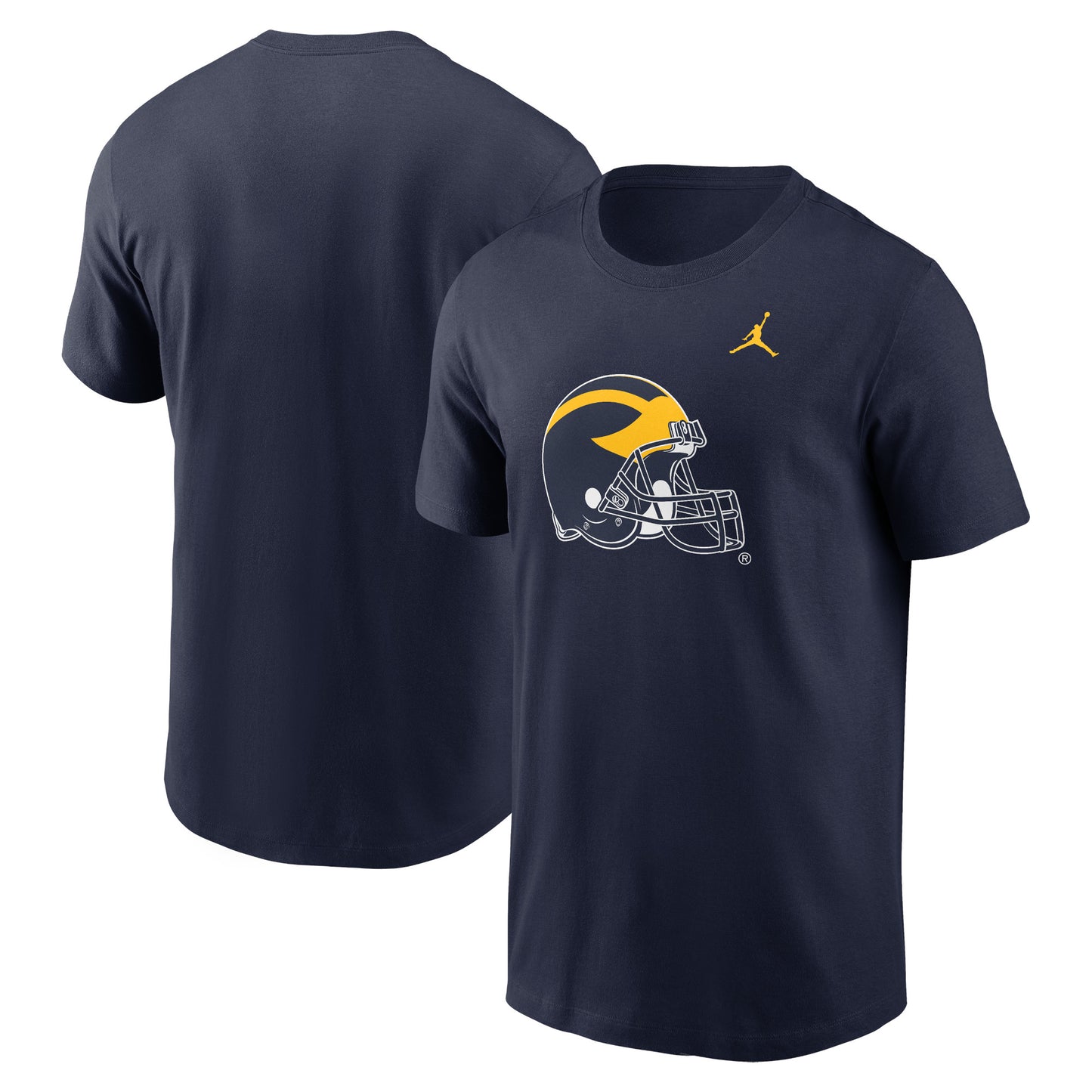 Men's Jordan Brand Navy Michigan Wolverines Primetime Evergreen Alternate Logo T-Shirt