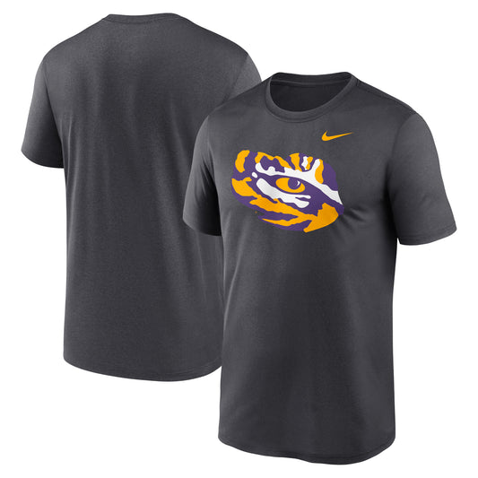 Men's Nike Anthracite LSU Tigers Primetime Legend Alternate Logo T-Shirt