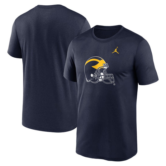 Men's Jordan Brand Navy Michigan Wolverines Primetime Legend Alternate Logo T-Shirt