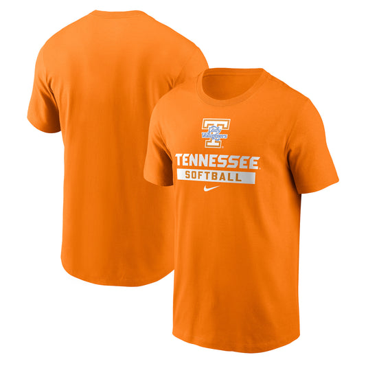 Men's Nike Tennessee Orange Tennessee Volunteers Softball T-Shirt