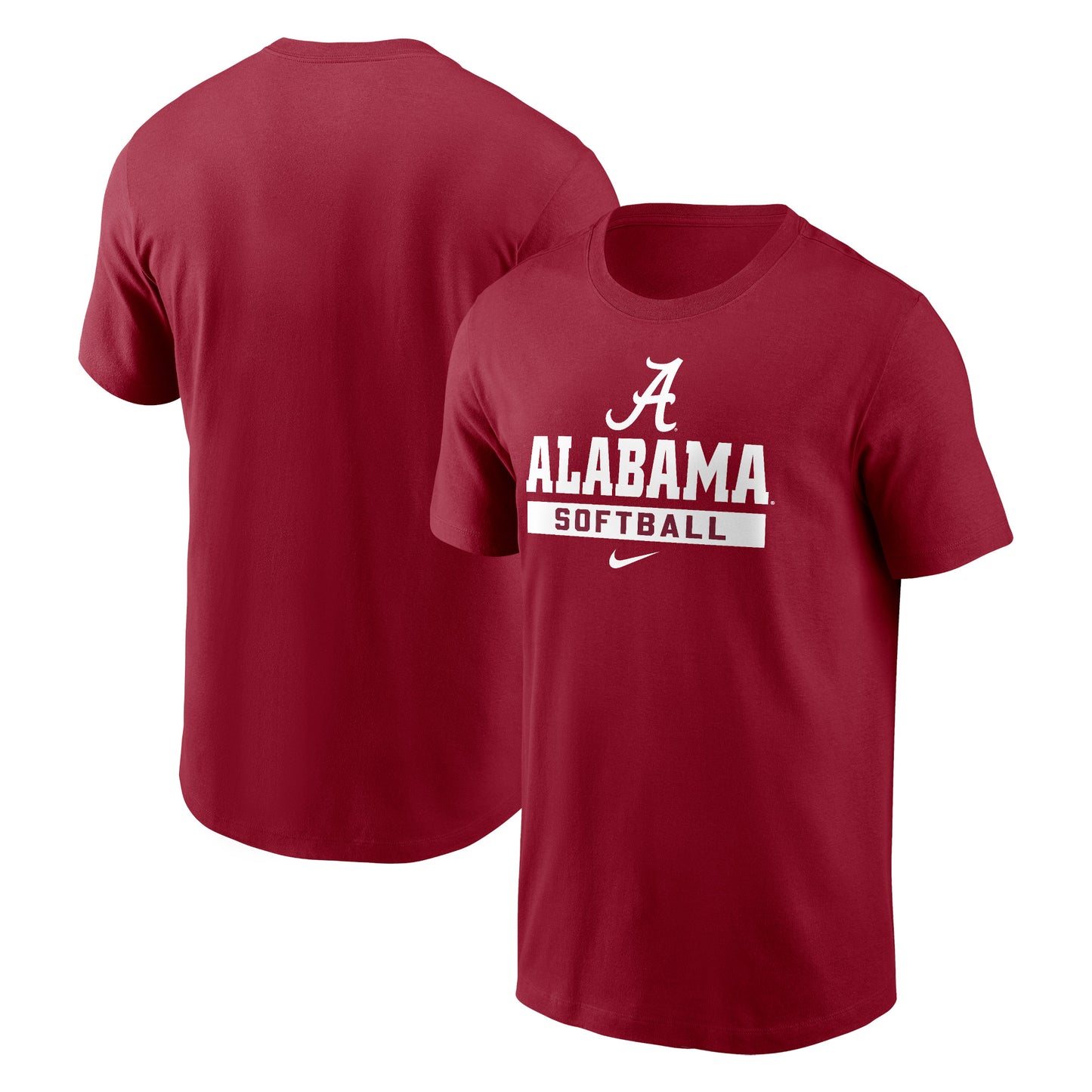 Men's Nike Crimson Alabama Crimson Tide Softball T-Shirt