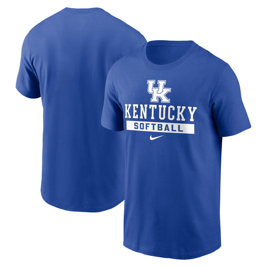 Men's Nike Royal Kentucky Wildcats Softball T-Shirt