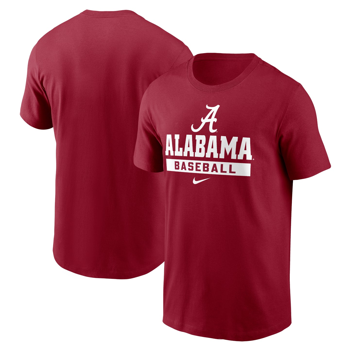 Men's Nike Crimson Alabama Crimson Tide Baseball T-Shirt