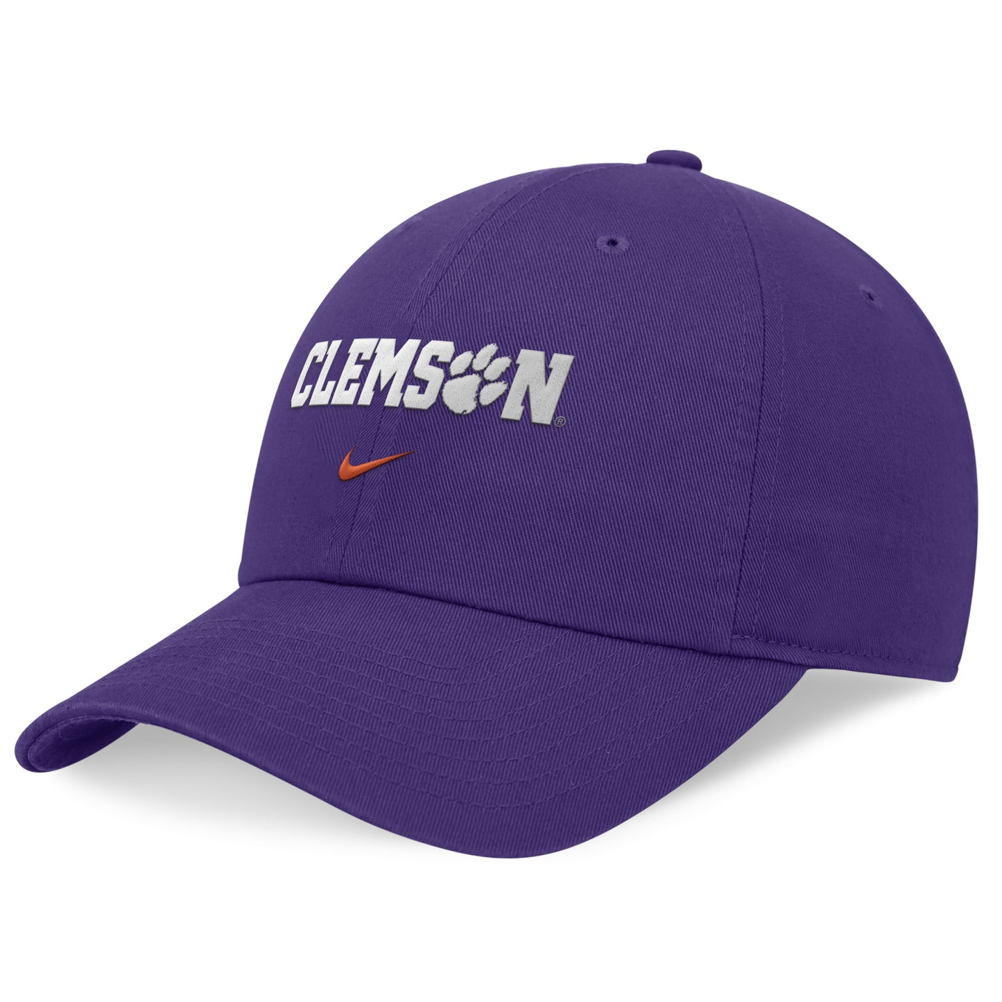 Unisex Nike Purple Clemson Tigers 2024 Sideline Club Adjustable Hat