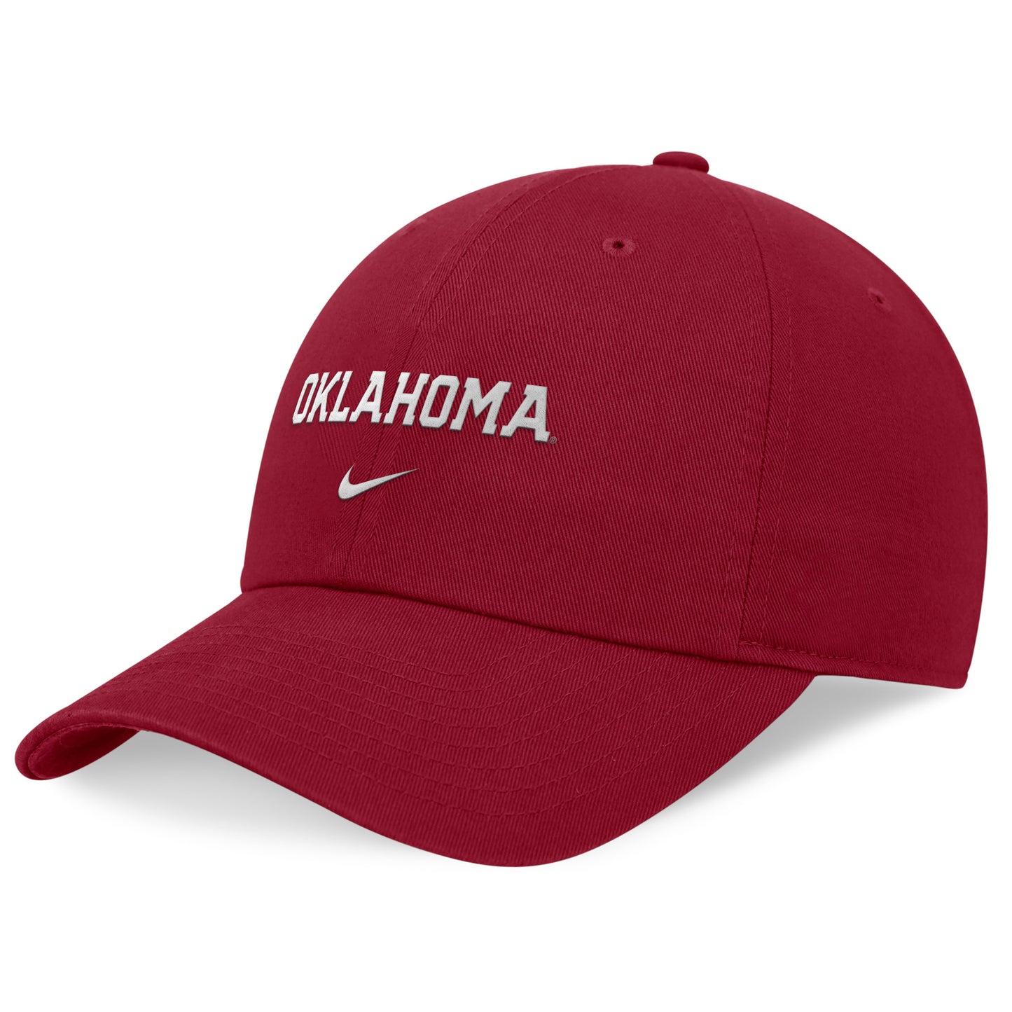 Unisex Nike Crimson Oklahoma Sooners 2024 Sideline Club Adjustable Hat