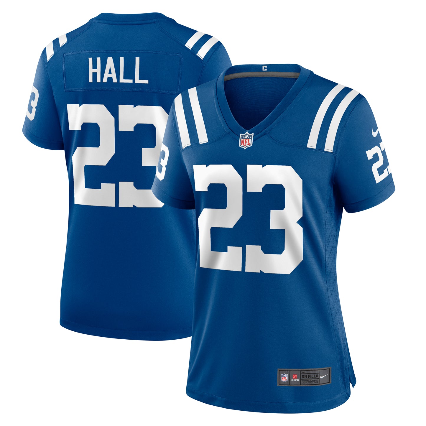 Women's Nike Darren Hall  Royal Indianapolis Colts Team Game Jersey