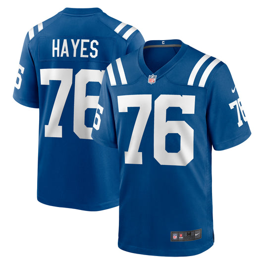 Men's Nike Ryan Hayes  Royal Indianapolis Colts Team Game Jersey