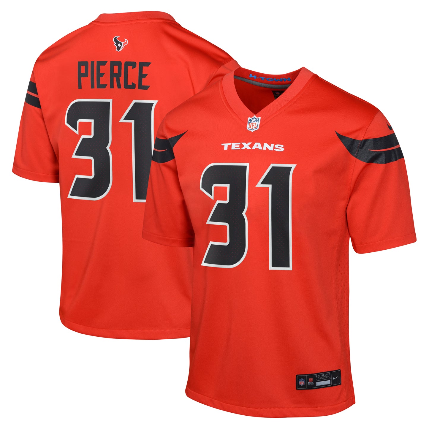 Youth Nike Dameon Pierce Red Houston Texans Alternate Game Jersey