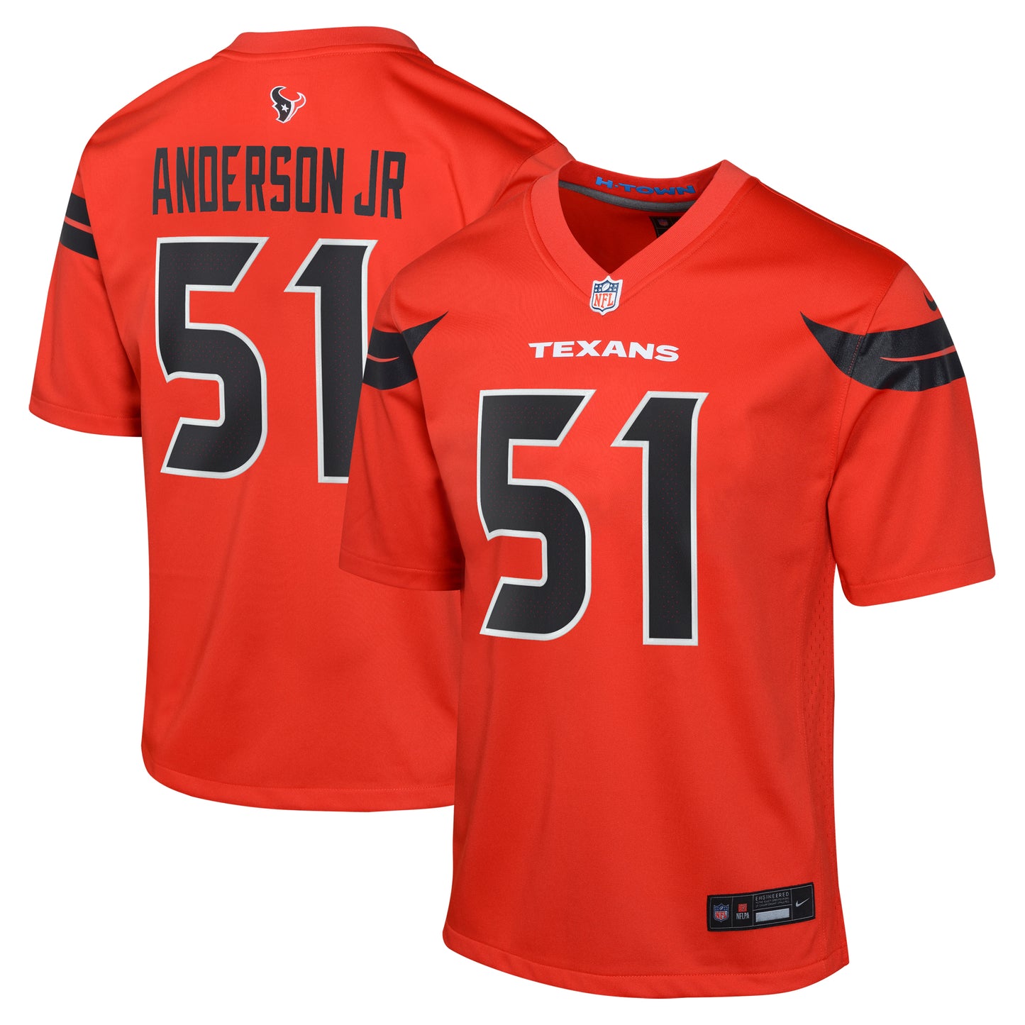 Youth Nike Will Anderson Jr. Red Houston Texans Alternate Game Jersey