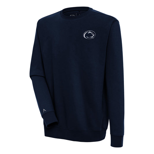 Men's Antigua  Navy Penn State Nittany Lions Victory Pullover Sweatshirt