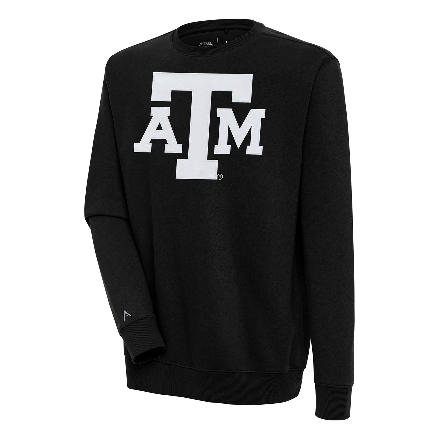 Men's Antigua  Black Texas A&M Aggies Victory Pullover Sweatshirt