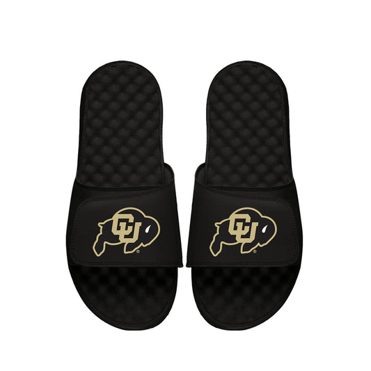 Men's ISlide  Black Colorado Buffaloes  Primary Logo Slide Sandals