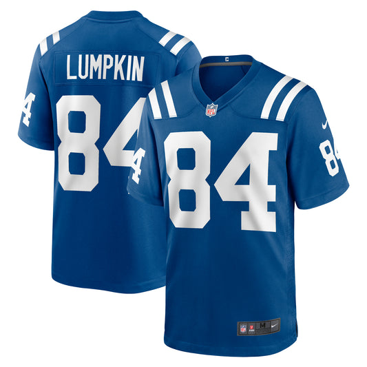 Men's Nike Johnny Lumpkin  Royal Indianapolis Colts Team Game Jersey