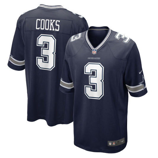 Men's Nike Brandin Cooks Navy Dallas Cowboys  Game Jersey