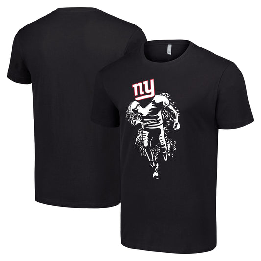 Men's Starter Black New York Giants Logo Graphic T-Shirt