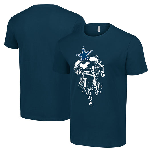 Men's Starter Navy Dallas Cowboys Logo Graphic T-Shirt