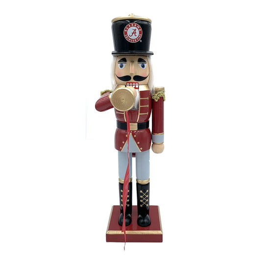 Alabama Crimson Tide 14" Bugler Nutcracker