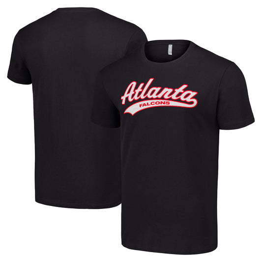 Men's Starter Black Atlanta Falcons Tailsweep T-Shirt