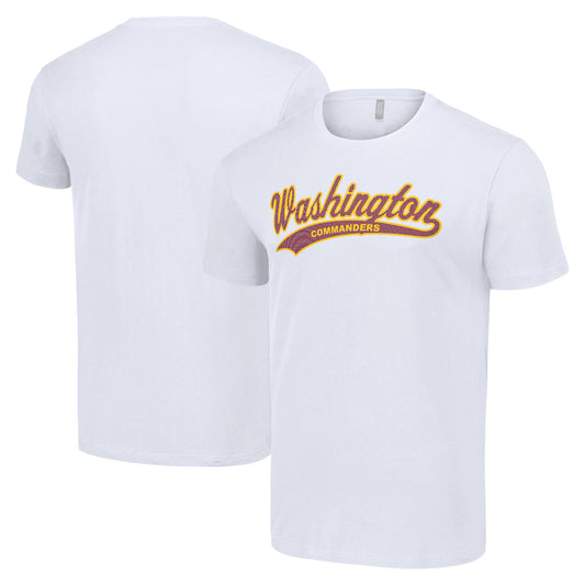 Men's Starter White Washington Commanders Tailsweep T-Shirt