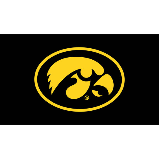 Iowa Hawkeyes 28" x 16" Turf Mat