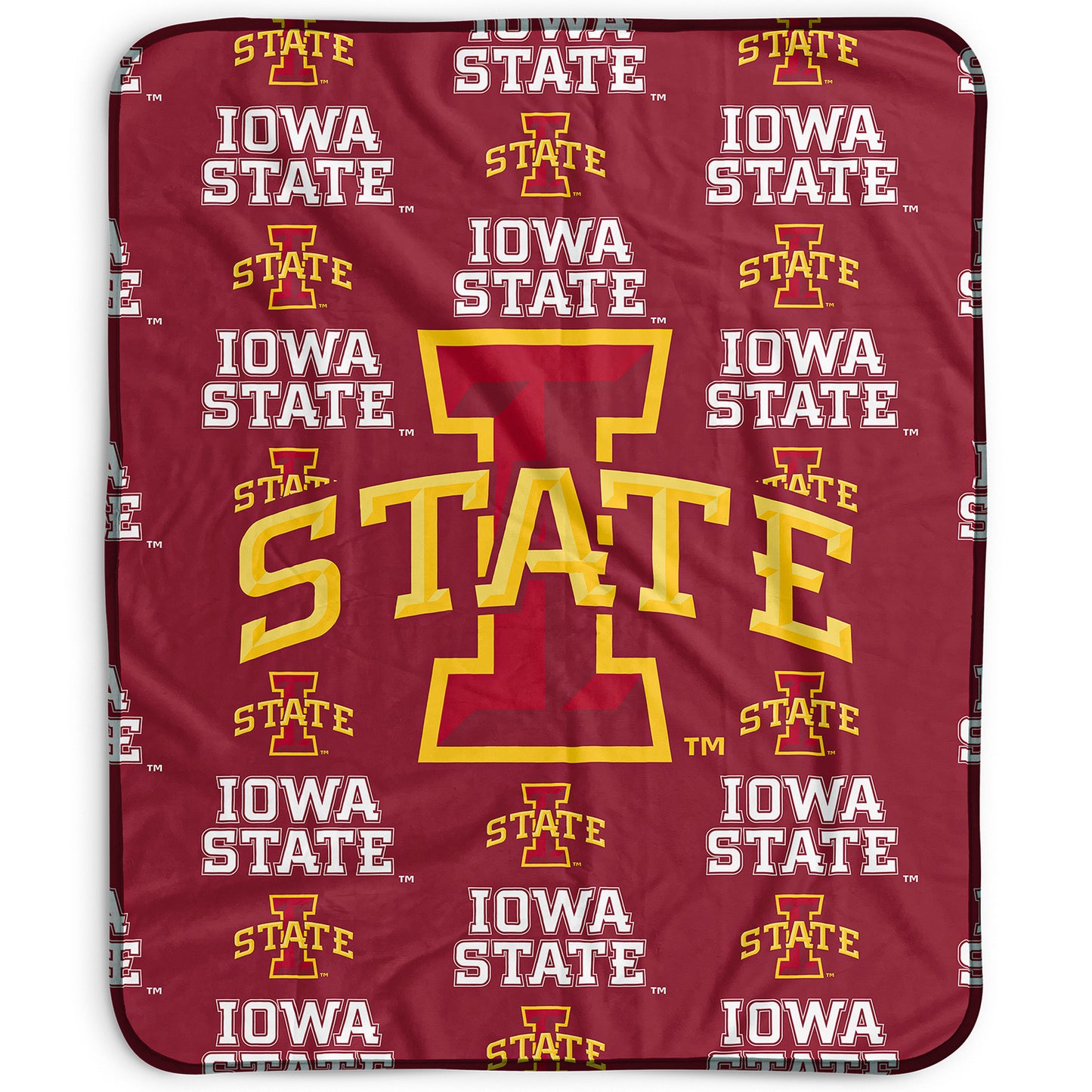 Pegasus Iowa State Cyclones 50" x 60" Repeat Wordmark Fleece Blanket