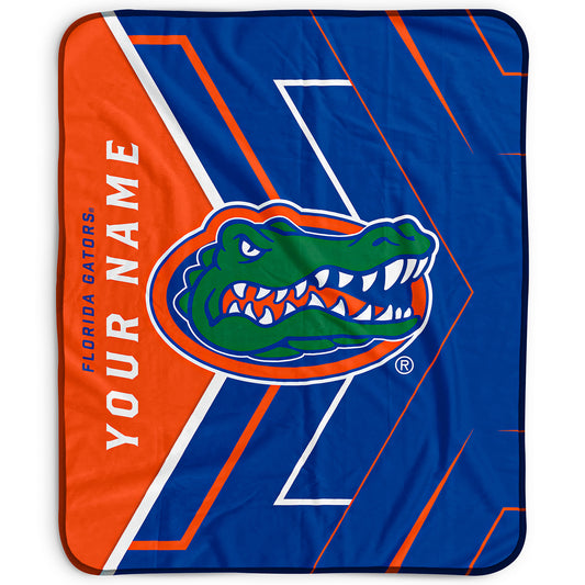 Pegasus Florida Gators 50" x 60" Arrow Personalized Fleece Blanket