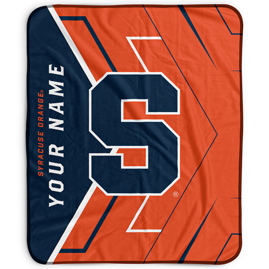 Pegasus Syracuse Orange 50" x 60" Arrow Personalized Fleece Blanket