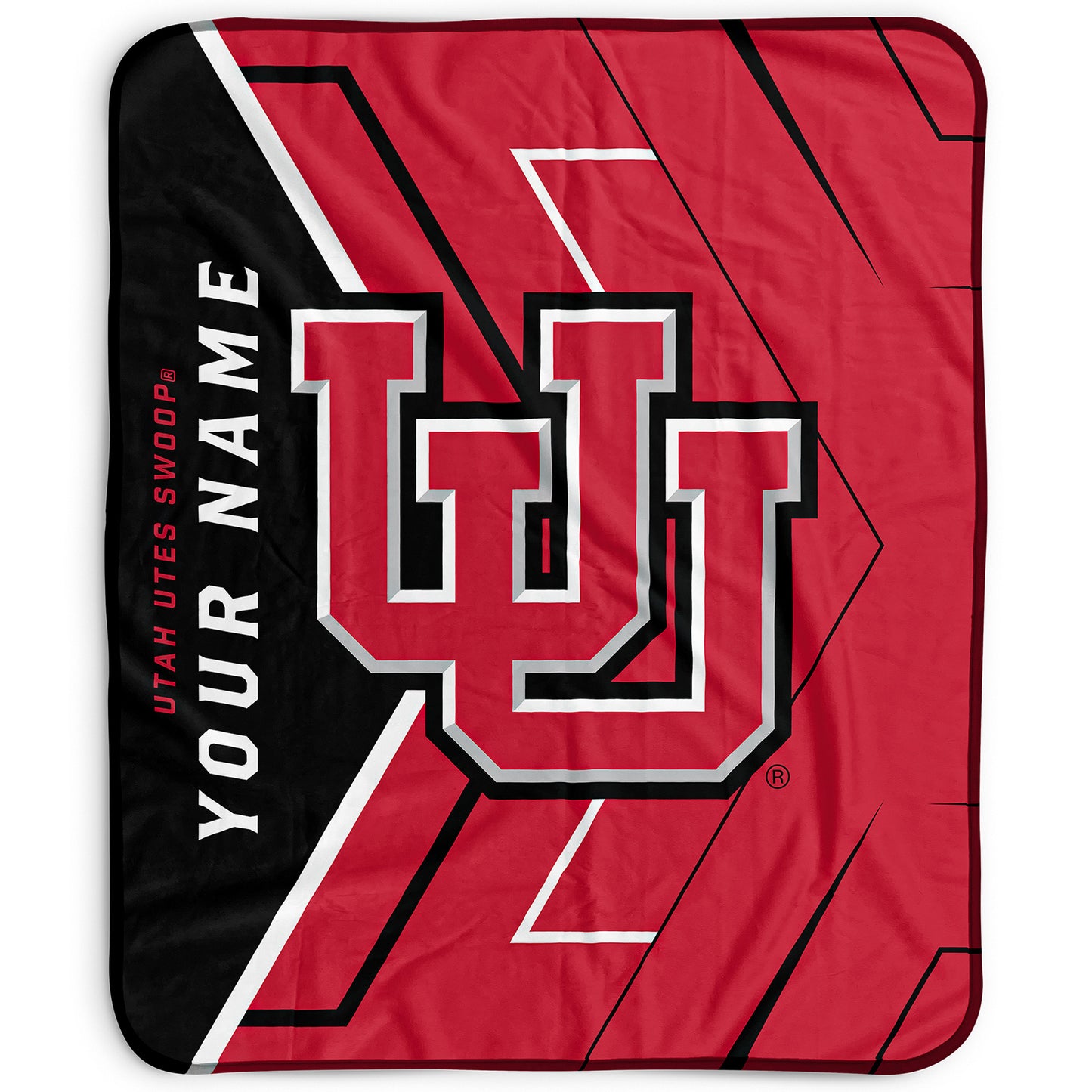 Pegasus Utah Utes 50" x 60" Arrow Personalized Fleece Blanket