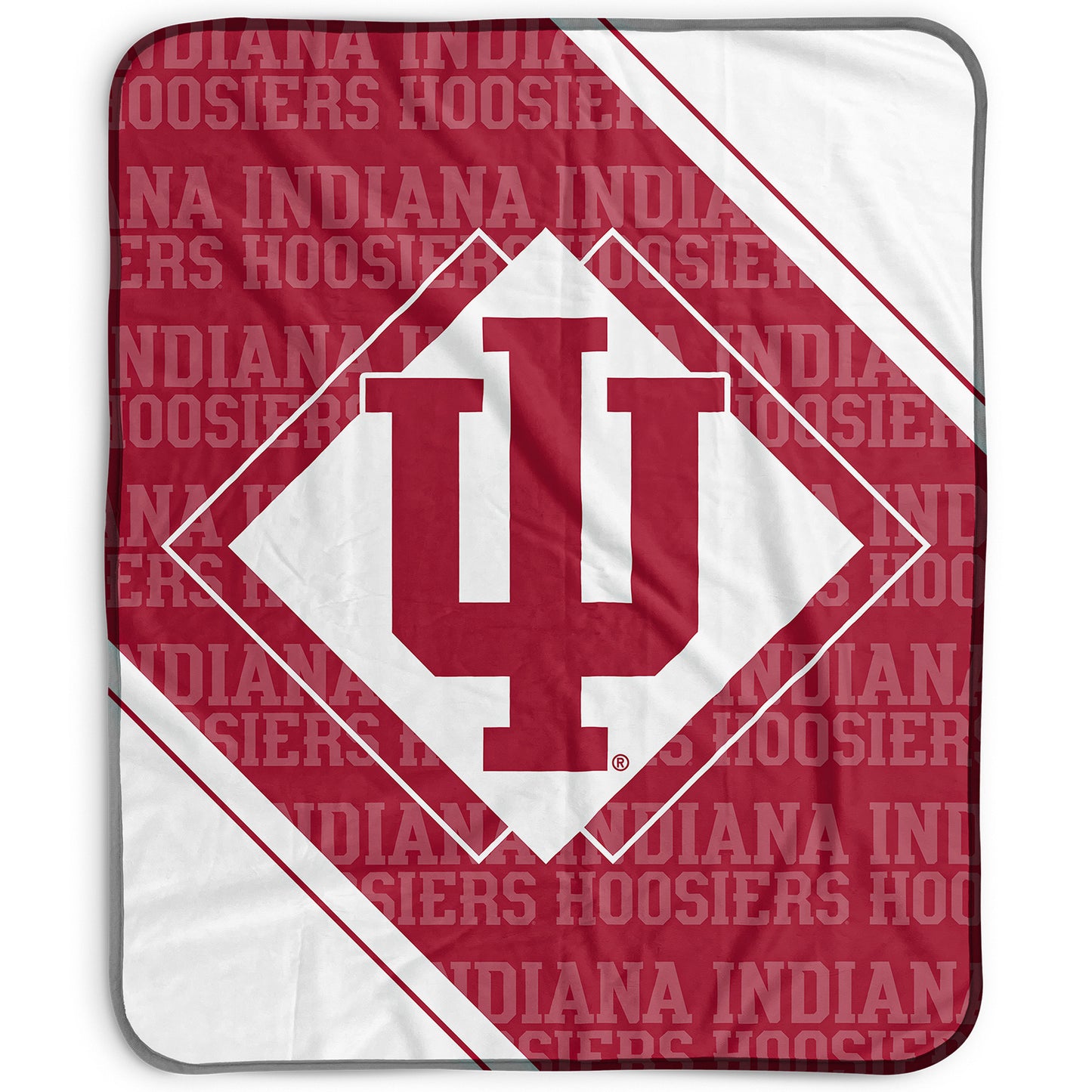 Pegasus Indiana Hoosiers 50" x 60" Diamond Logo Fleece Blanket