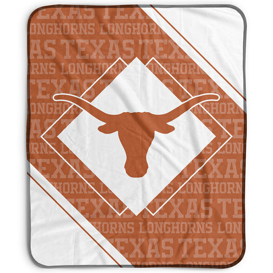 Pegasus Texas Longhorns 50" x 60" Diamond Logo Fleece Blanket