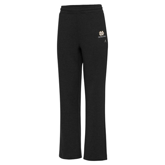 Women's Antigua Black Notre Dame Fighting Irish Victory Sweatpants