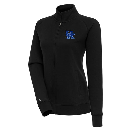 Women's Antigua Black Kentucky Wildcats Victory Full-Zip Jacket