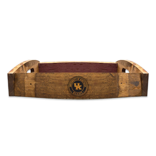 Kentucky Wildcats Barrel Stave Serving Tray