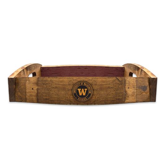 Washington Huskies Barrel Stave Serving Tray