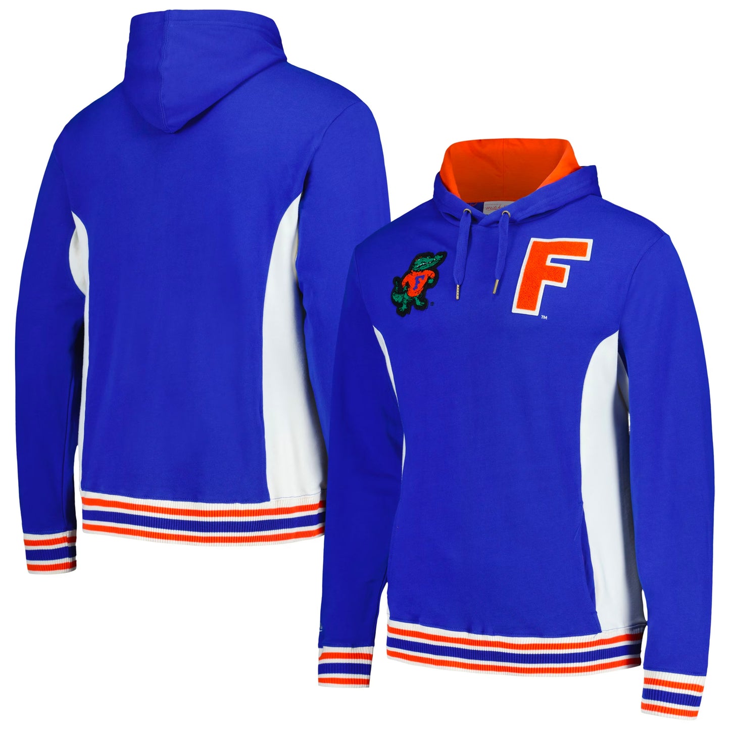 Men's Mitchell & Ness Royal Florida Gators Team Legacy French Terry Pullover Hoodie