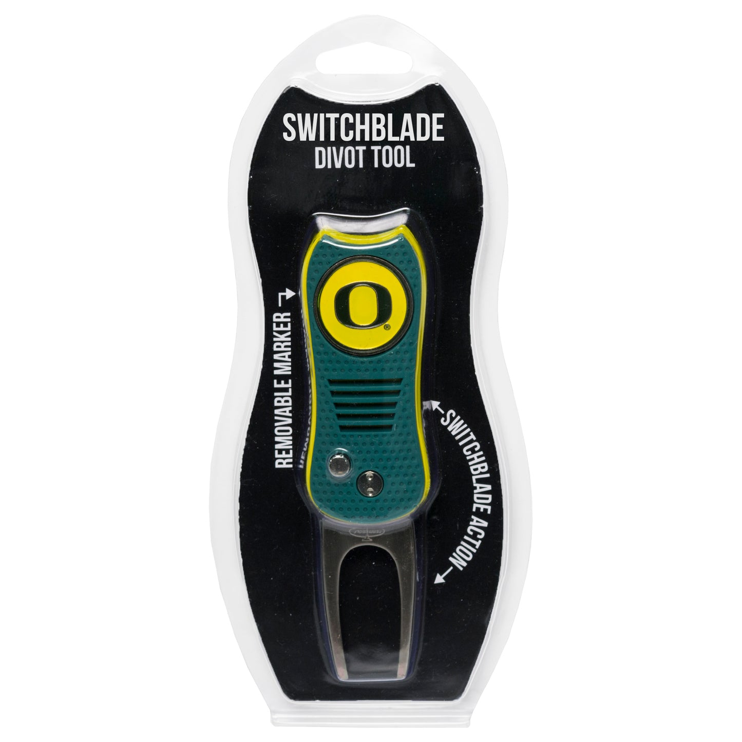 Oregon Ducks Switchblade Divot Tool with Ball Marker