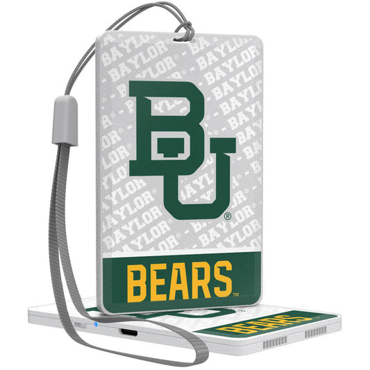 Keyscaper White Baylor Bears Bluetooth Pocket Speaker