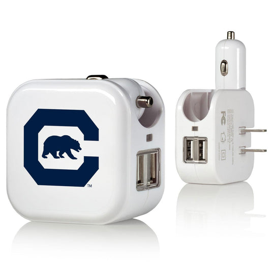 Keyscaper White Cal Bears Two-In-One USB Charger