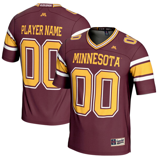 Youth GameDay Greats  Maroon Minnesota Golden Gophers  NIL Pick-A-Player Football Jersey