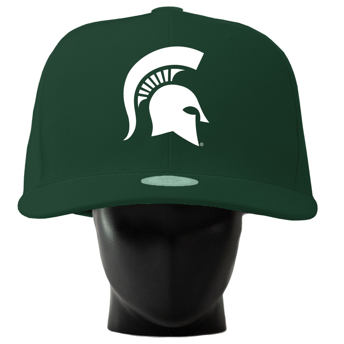 Unisex Noggin Boss  Green Michigan State Spartans Oversized Hat