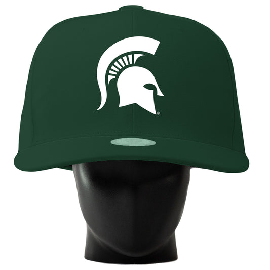 Unisex Noggin Boss  Green Michigan State Spartans Oversized Hat