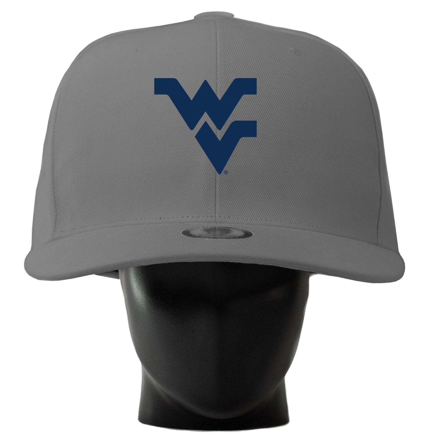 Unisex Noggin Boss  Gray West Virginia Mountaineers Oversized Hat