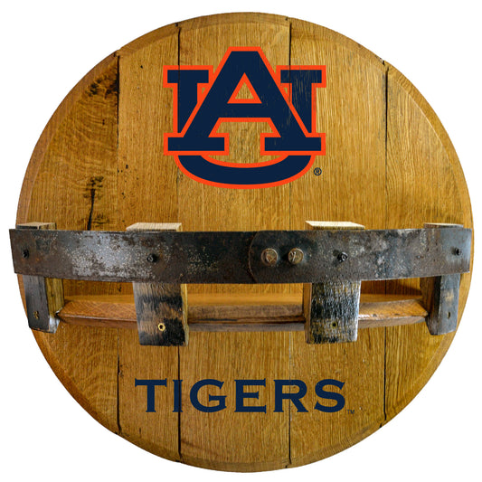 Auburn Tigers Reclaimed 22" Oak Bar Shelf